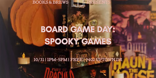 Board Game Day: Spooky Games for Halloween