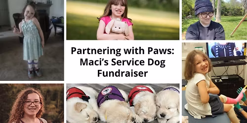 Partnering with Paws: Maci\u2019s Service Dog Fundraiser