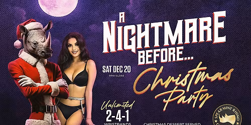A Nightmare Before Christmas Party @ Spearmint Rhino Oxnard