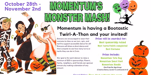 MONSTER MASH TWIRL-A-THON!