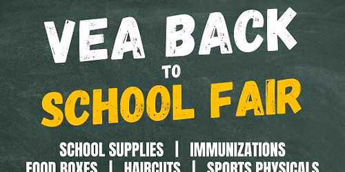 2026 VEA Back to School Fair