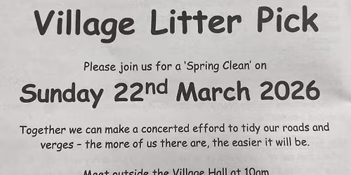 Community Litter Pick