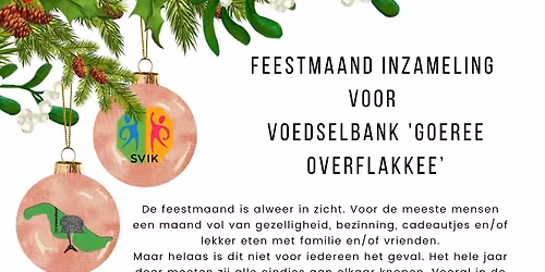 inzamelingsactie voedselbank\/Winterfair Dirksland
