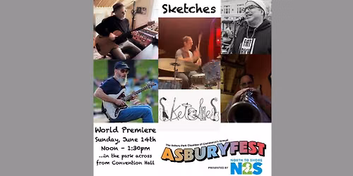 Sketches @ Asburyfest in Asbury Park