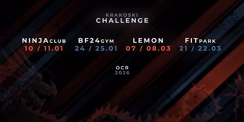 Krakoski Challenge OCR 2026 FitPark 4\/4 Fina\u0142
