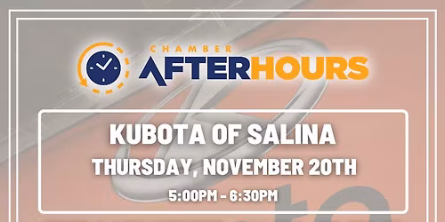 Kubota of Salina Business After Hours