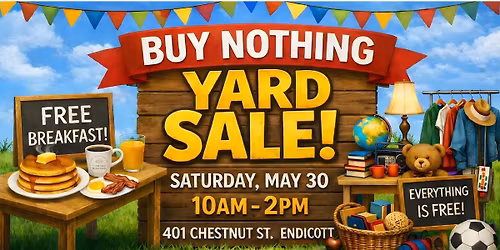 Buy Nothing Yard Sale