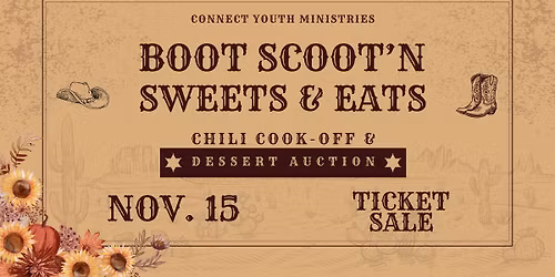 Boot Scoot'n Sweets & Eats - Fundraiser