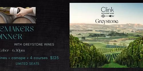 Spring Degustation with Greystone Wines