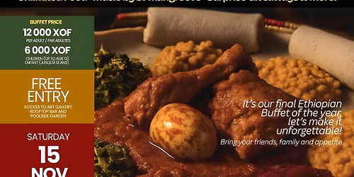 Farewell Ethiopian Buffet Party