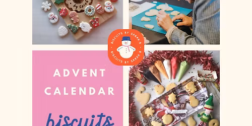 DIY Biscuit Advent Calendar @ the Cookie Shack