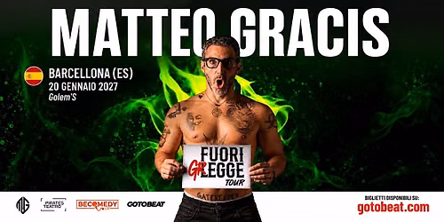 MATTEO GRACIS a Barcellona
