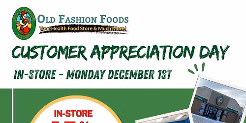 Customer Appreciation Day - In-Store