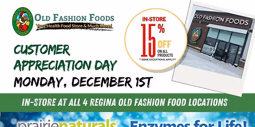 Customer Appreciation Day - In-Store