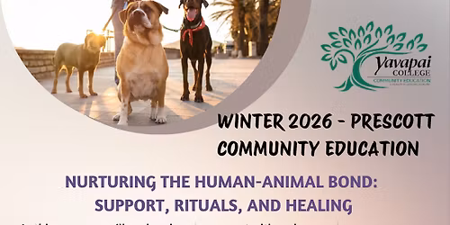 YC Community Ed Course - Honoring the Human Animal Bond