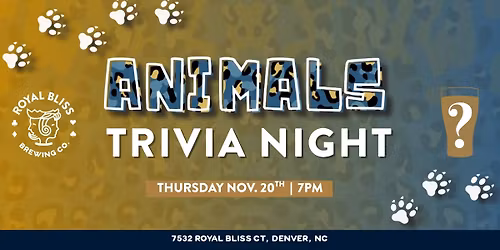Themed Trivia: Animals