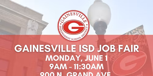 Gainesville ISD Job Fair