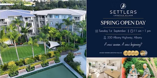Settlers Lifestyle Village Spring Open Day - 1 September