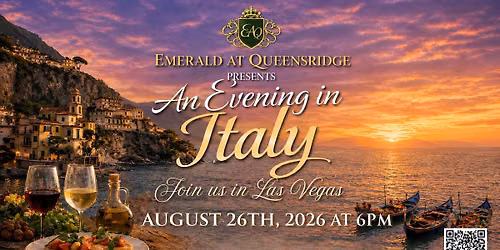 An Evening in Italy - Wine Dinner