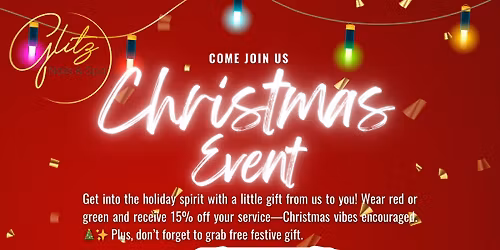 Christmas Event at Glitz Nails & Spa