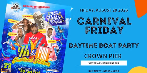 Pappy's Big People Carnival Boatride 