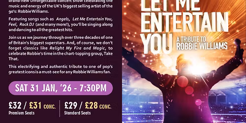 Let Me Entertain You