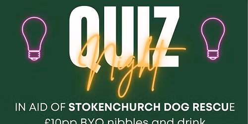 Quiz night 15 November 