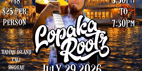 Reggae Music Happy Hour Cruise