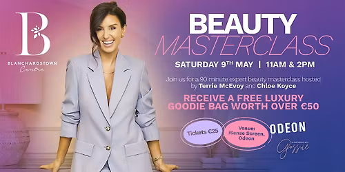 Destination Beauty at Blanchardstown Centre with Terry McEvoy & Chloe Koyce