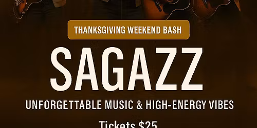 Thanksgiving  Weekend Bash Ft Saggazz