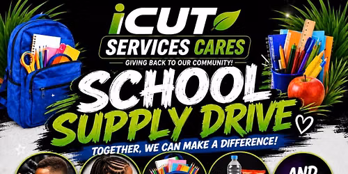 Icuts School Supply Drive