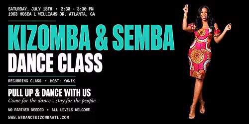 Kizomba Dance Class in Atlanta