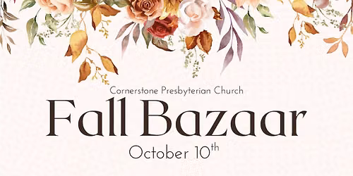 Fall Bazaar