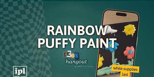 Teen Hangout - Rainbow Puffy Paint