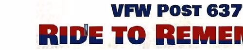 VFW 637 RIDE TO REMEMBER