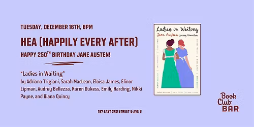 HEA Romance Book Club  - "Ladies in Waiting"