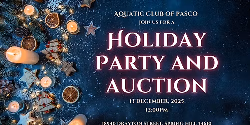 Aquatic Club of Pasco Holiday Party