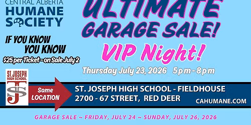 VIP Ultimate Garage Sale