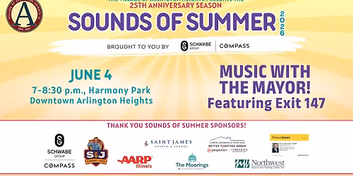 Sounds of Summer Concert: Music with The Mayor! Featuring Exit 147