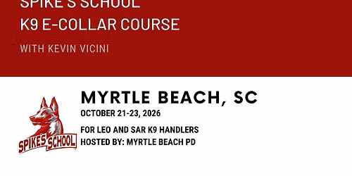 Spike's School | K9 E-Collar Course