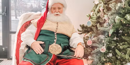 Santa at Bridgeman's Ice Cream