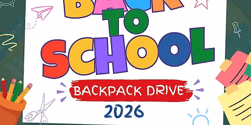 Back-to-School Back Pack Drive 2026