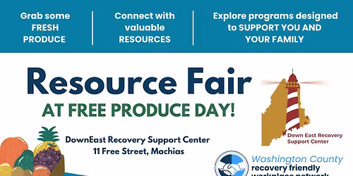 Fresh Produce + Fresh Possibilities - Resource Fair at Free Produce Day!