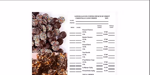 Christmas Candy Orders Due