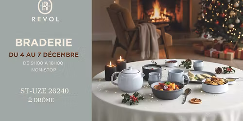 Braderie Revol - D\u00e9cembre 2025 - Dr\u00f4me