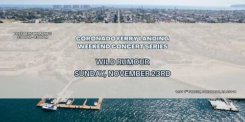 WILD RUMOUR \u2013 WEEKEND CONCERT SERIES