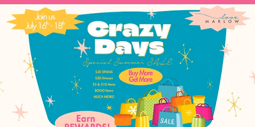 Crazy Days Sale - Love Marlow