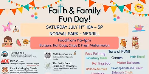 Faith & Family Fun Day!!