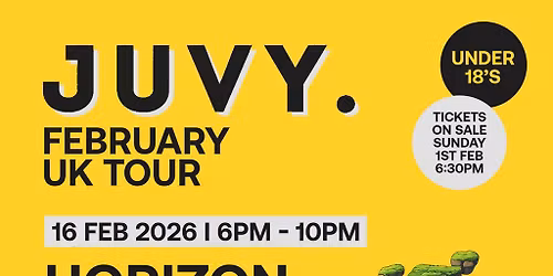 JUVY Under 18s - Feb tour - Mon 16th February - BRIGHTON