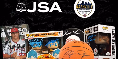 JSA at the Nashville Card Show